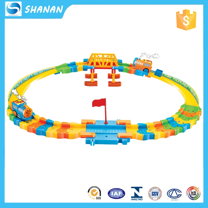 Best Selling Electric Kdis Plastic Train Track Block Toys Buy Train