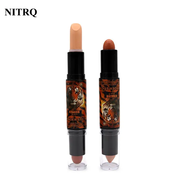 

2in1 Makeup Face studio Master Contour V-Shape Duo Stick Medium Shade Contour Highlight Stick And Contour Stick, N/a