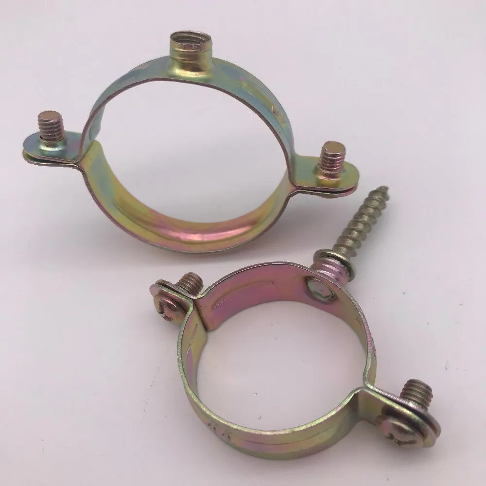 Pipe Clamping Two Thread Screw Inside Threaded Pipes Galvanized Pipes