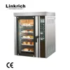 LR-8D Restaurants Bakery And Pastry Equipment Adjusted Steam Function Even Heating Stainless Steel 5 Trays Gas Convection Oven