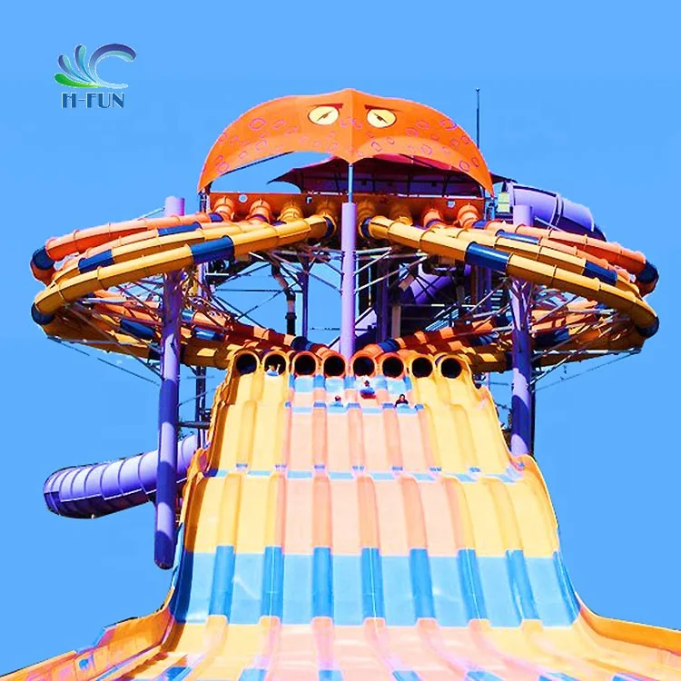 

Safe design Extra layer Reinforced EVA Water Slide Foam Mat Octopus Water Slide mat, Blue or customize