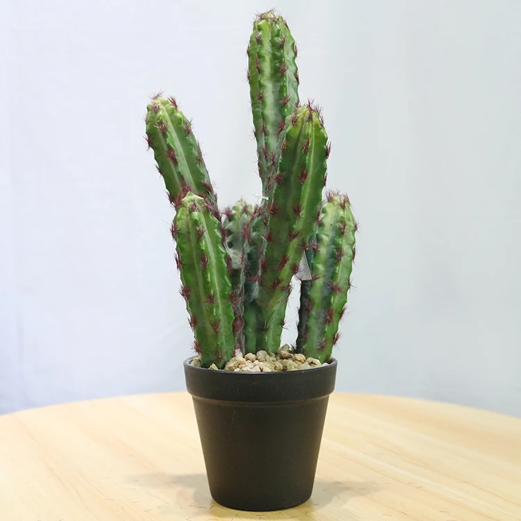 Interior Home Decoration 5 Heads Christmas Cactus Plant Cactus Column