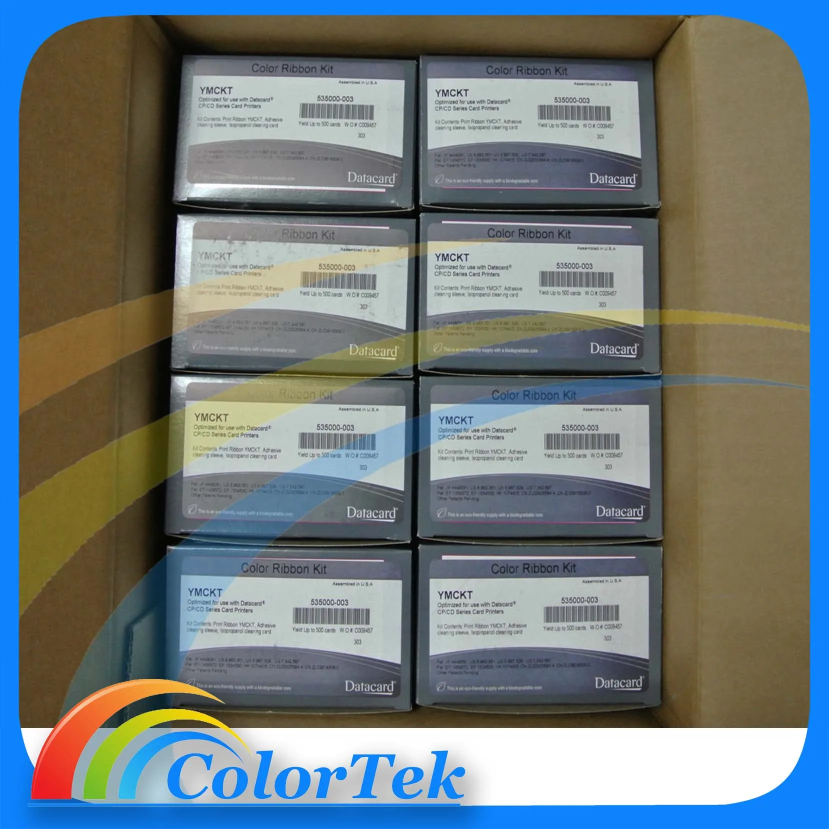 Datacard Cd800 Original Ymckt Color Ribbon 535000003 500 Images Buy