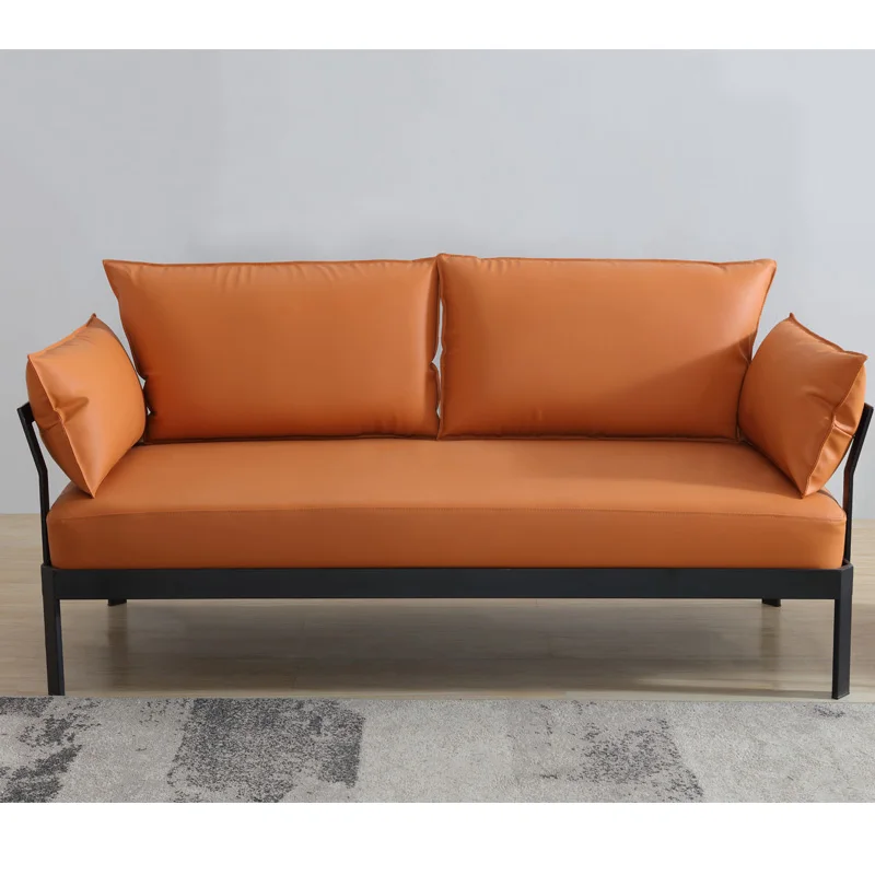 Modern Furniture Sofa Office Executive Commercial Couch Pu Leather Sofa ...