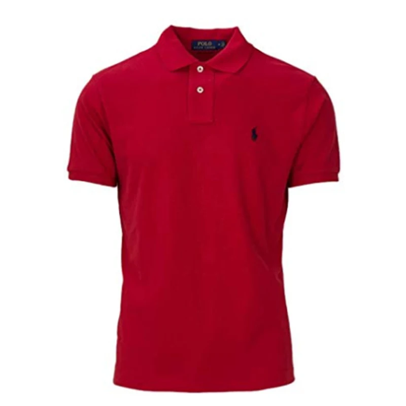 Hot sale Mens Custom short sleeve Slim Fit Polo Shirt