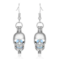 

skull drop earring Hollow Luminous women Halloween jewelry earrings wholesale