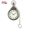 HOME Retro Metal Square Quartz with Handle The Wall Clock