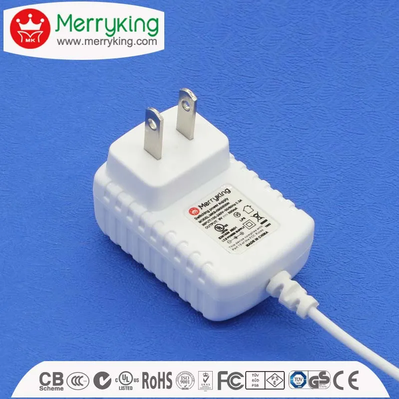 Boîtier Blanc Ul Ce 6 V 9 V 12 V 200ma 500ma 1a Adaptateur Boîtier Blanc Ul Ce 6 V 9 V 12 V 200ma 500ma 1a Adaptateur