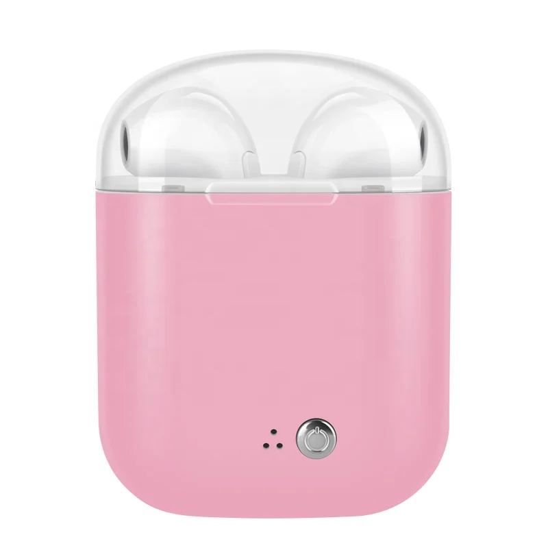 

New Automatic Pairing i7s Plus Earbuds Crystal Case Transparent Cover Fashion Gift