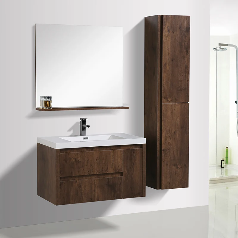 New Fashion Wall Mounted Single Sink 36 Bathroom Vanity Cabinet Buy Floating Bathroom Vanity Hotel Bathroom Vanity Single Sink Vanity Product On Alibaba Com