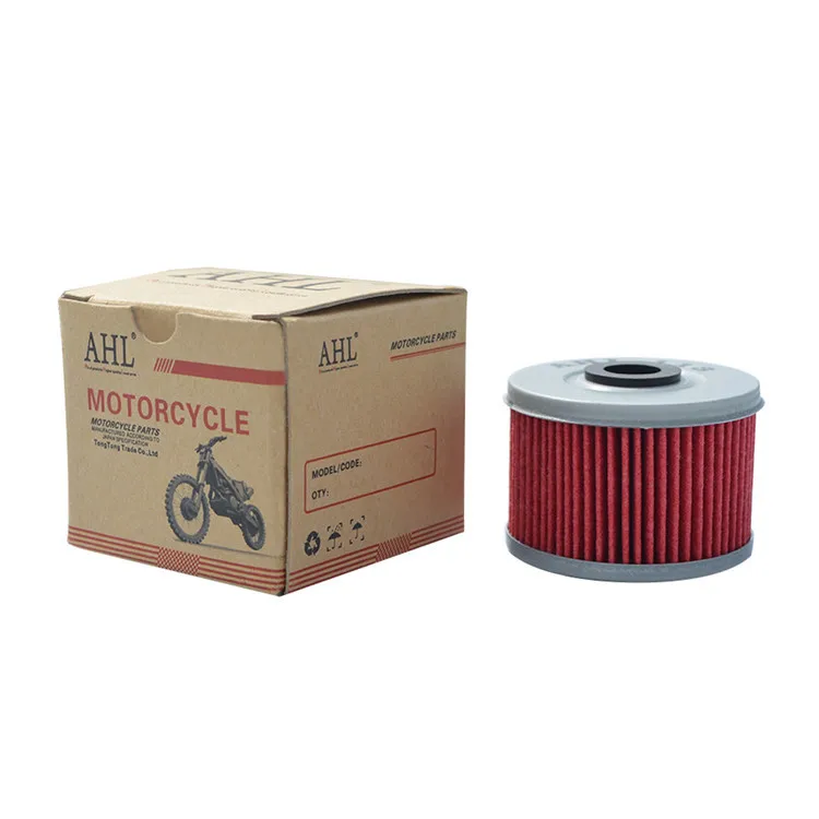 China Suppliers Hot Motorcycle Engine Parts Auto Car Paper Oil Filter For  Honda TRX250