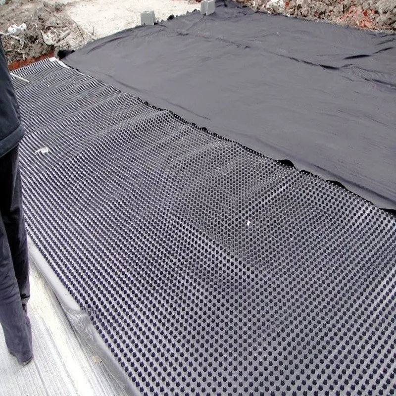 Plastic Dimple Drainage Board Mat For Roof Garden Buy Dimple Drainage