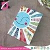 Funny UV Printing Custom A4 note book adhesive sticky note with gold stamp on cover