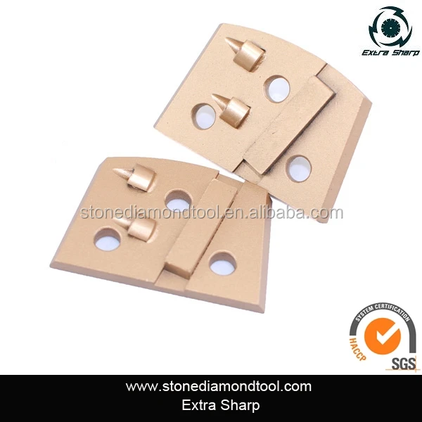 Pcd Wing Removing Epoxy Glue Paint Concrete Floor Grinding Pad For