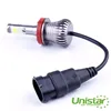 Waterproof IP68 H1 H3 H7 H11 9005 9006 base led fog light kit off road 8pcs back up led fog headlight with 2colors in one