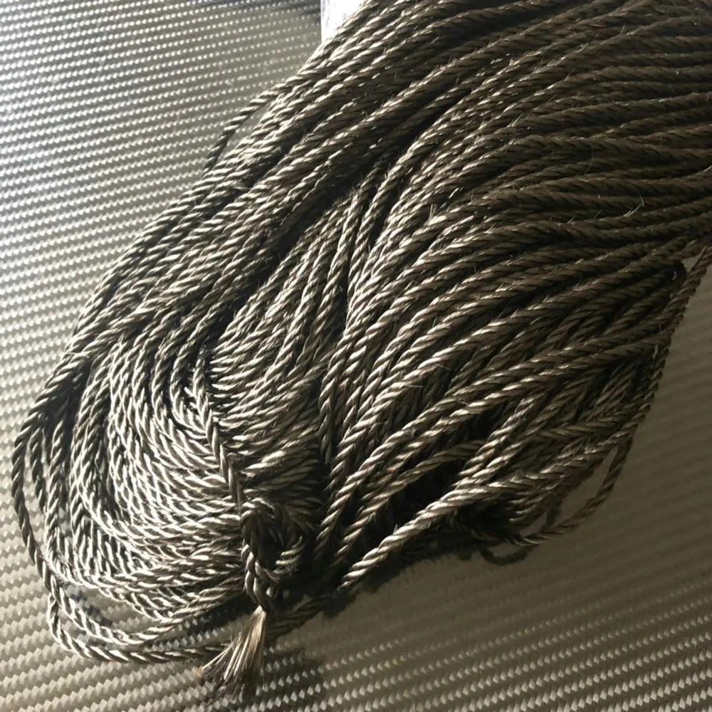 Twist High Temperature Resistant Carbon Fiber Rope Electric Conductive