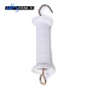 Electric farm fence plastic gate handle insulator for wooden post