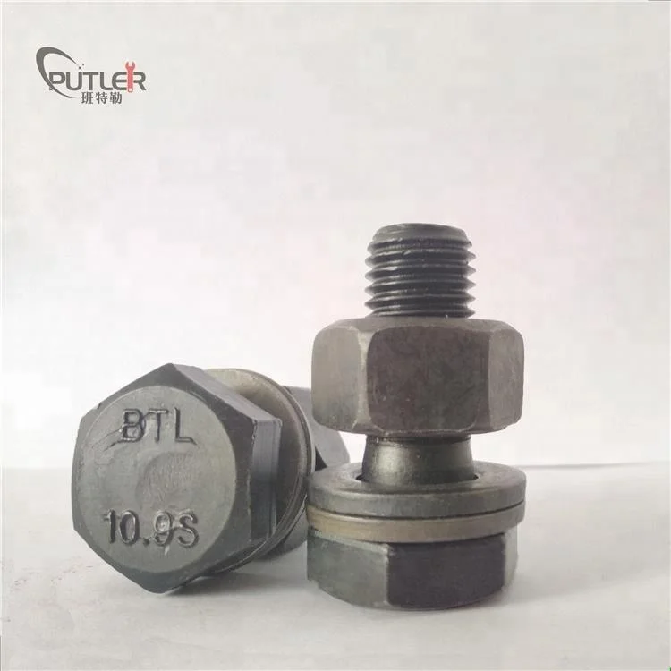 
Grade 10.9 High strength hex bolts and nuts 