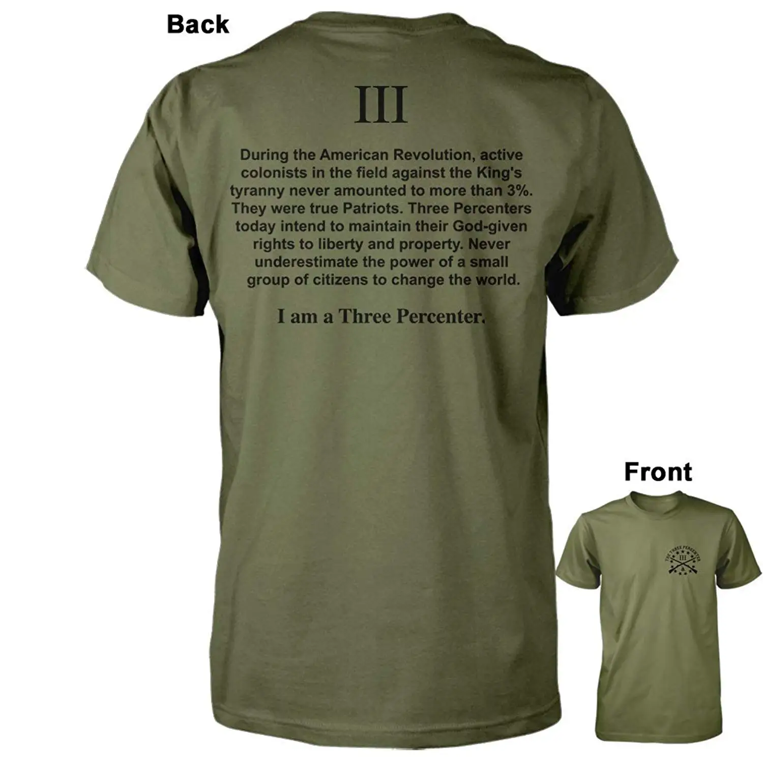 3 percenter shirt