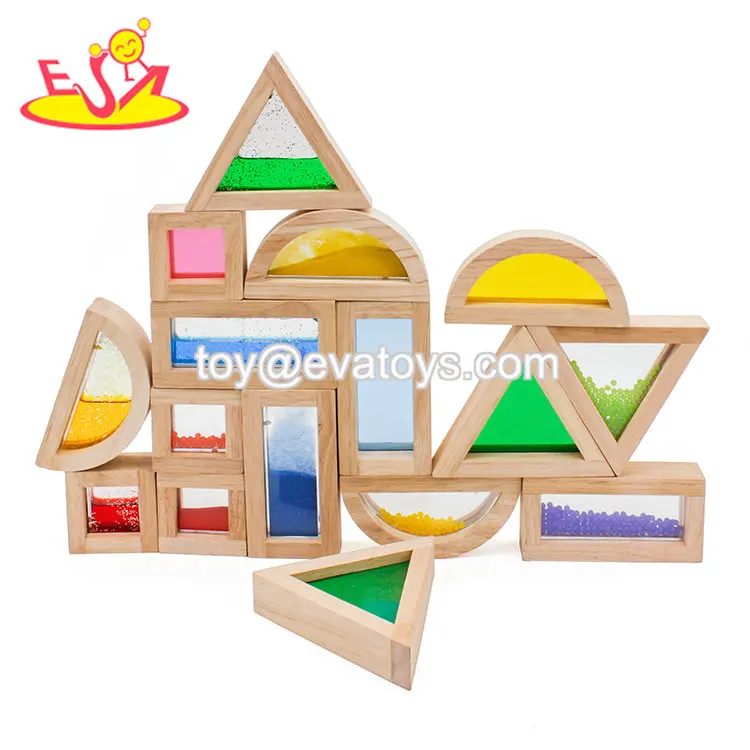 sensory wooden blocks