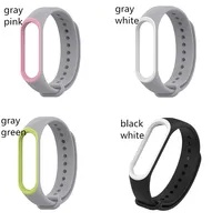 

Mi Band 3 4 Strap bracelet Silicone black Smart for Xiaomi mi band 3 4 Wristband xiomi Band Accessories wrist Strap