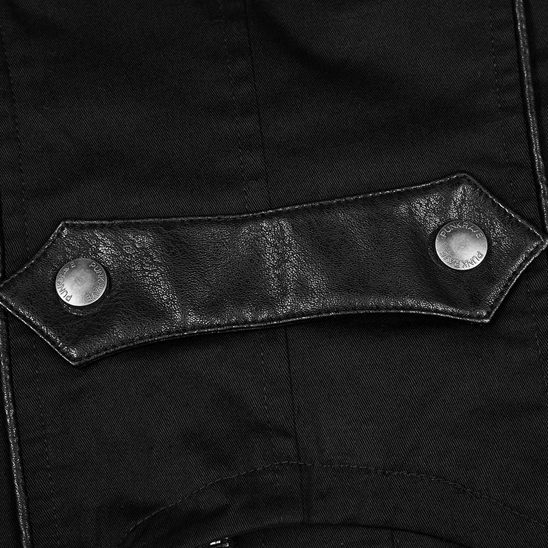 WY-828 biker PU belt removable handbag punk women handsome shooting vest