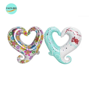 Custom Wholesales Heart Shaped Foil Balloons Mylar Balloons - Buy Mylar