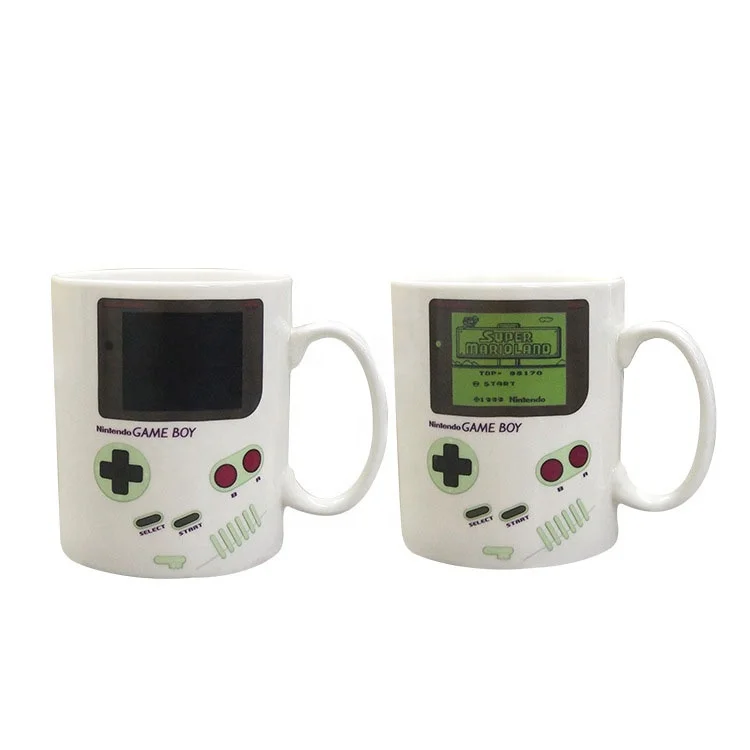 

Game controller heat color changing mug for boy present, Customized color