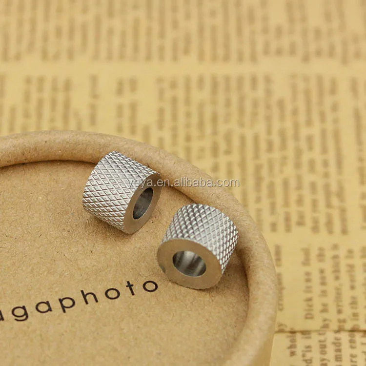 

S631 stainless steel jewelry findings spacer tube beads for bracelet