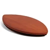High Quality OEM Oval-Shaped Wood Cap Cover For Glass Candle Cup