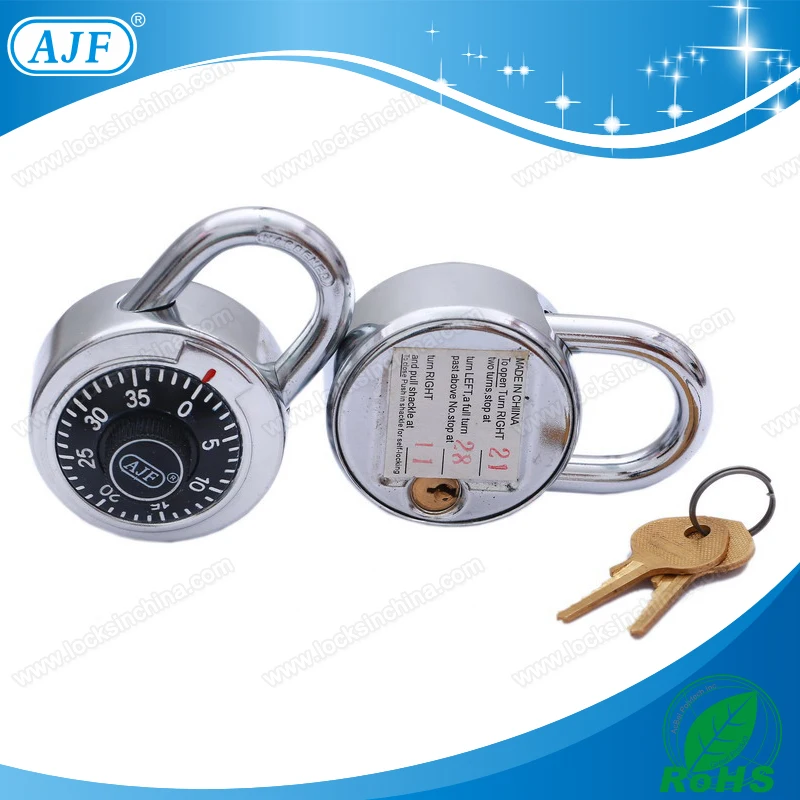 combo lock with key