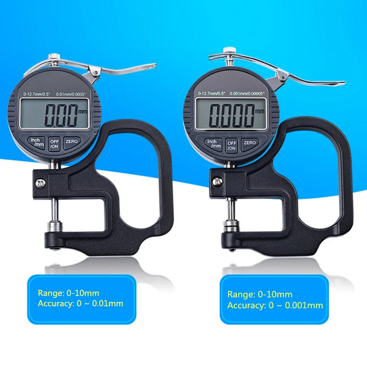 0.001mm 012.7mm Thickness Gauge For Foam/paper/leather Buy Thickness