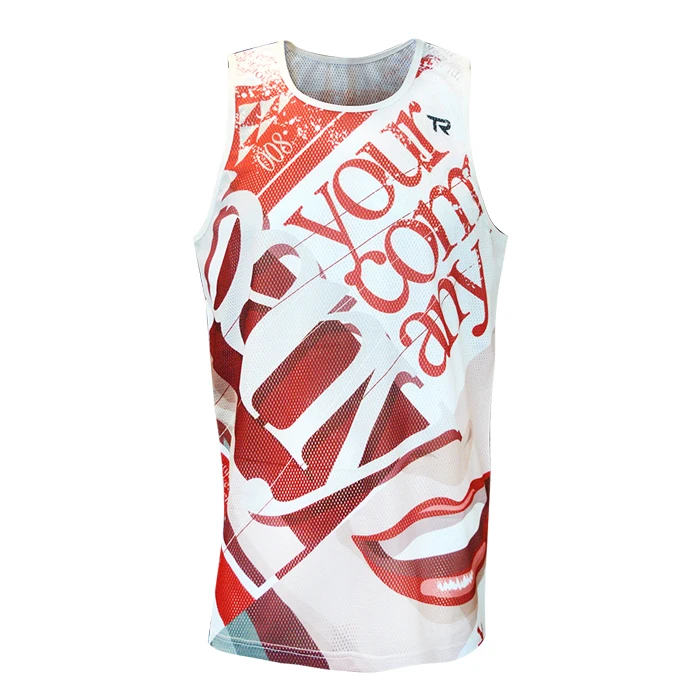 

Popular fashionable quick dry custom sports wear men tank top