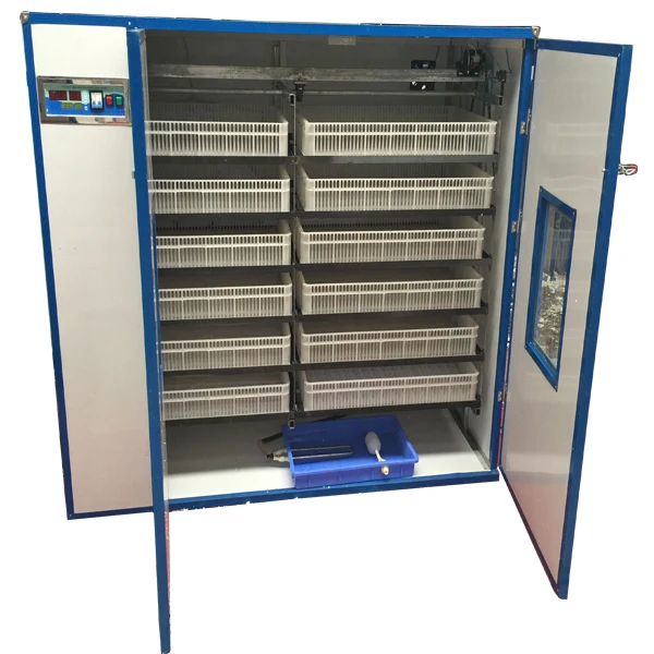 Full Automatic Egg Incubator Humidity Control Temperature For Sale Size