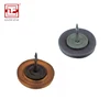 18mm plastic PVC Circular single furniture nail feet