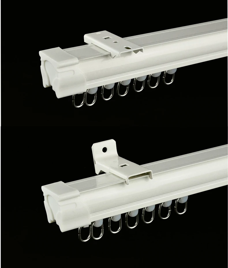 Cheap Window Curtain Track Gliders Plastic Included In Package Box Cord
