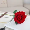 Wedding decoration rose red artificial floral fake