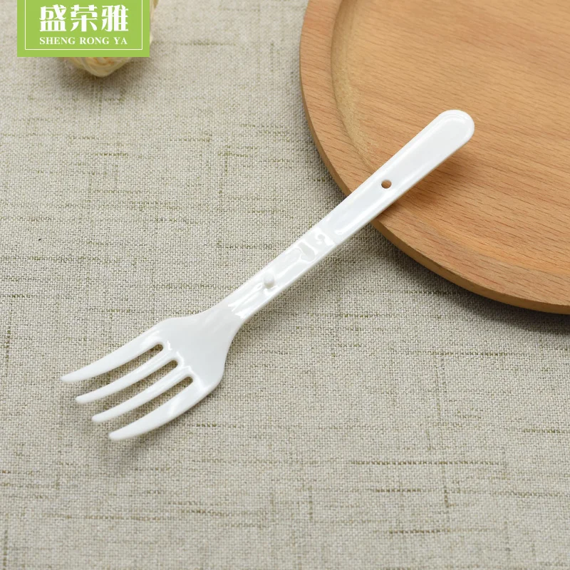 White Folding Plastic Fork 120mm In Pe Bag Buy Folding Fork,Folding