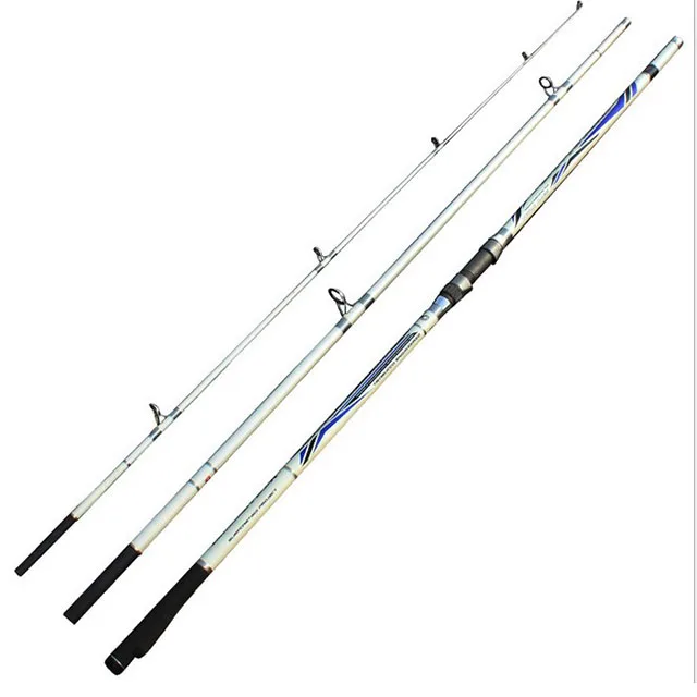 Japanese FUJI 4.2m 3 Section carbon surf casting rods carbon fiber fishing rod