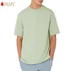 Men Extreme Oversized Tee Boy Hip Hop Blank Lightweight T Shirt Basic Mint 90'S Oversized T-Shirt