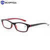 Fashion Small Eyeglass Frames Reading Glasses with Metal Decoration,in Red, Purple,Brown Color Readers