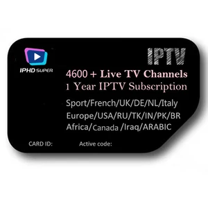 USA TV 12 Month IPTV Subscription Live TV & VOD