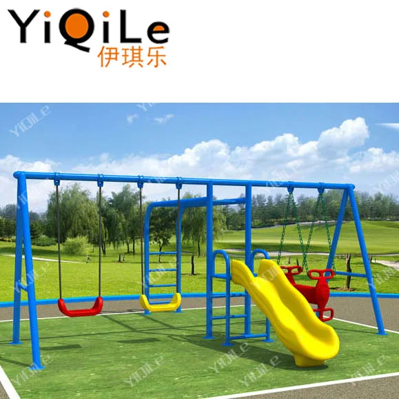 children's outdoor swings and slides