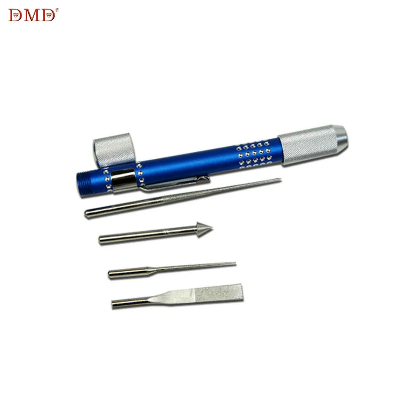 

Diamond Plating Blue Reamer Use for Drilling and Polishing of DIY Making Jewelry Grinding Tools