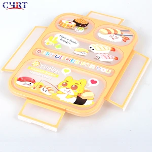 Image of PP Plastic Airtight Bento Lunch Box for 6 compartments