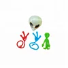 Sedex audit supplier high quality glow in the dark alien invasion pack slime stretchy alien and hand toys