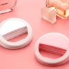 Mirror phone ring light with USB rechargeable selfie light ring led photo clip string selfie light ring