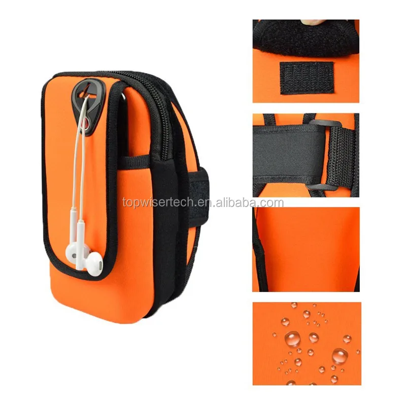 Universal Neoprene Mobile Phone Armband Outdoor Gym Sports Running Gear