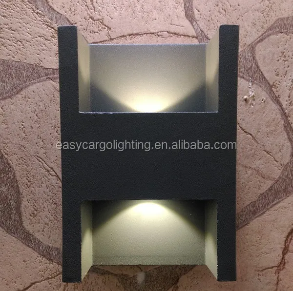 Surface Mounted Up And Down Outdoor Led Wall Light,Ip65 Aluminum Wall Mounted Led Light (fx3594
