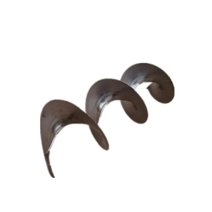 Combine Harvester Spare Part Helical SGS Auger Blade Replacement